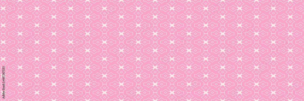 Background pattern with decorative ornament on a pink background. Seamless background for wallpaper, textures.