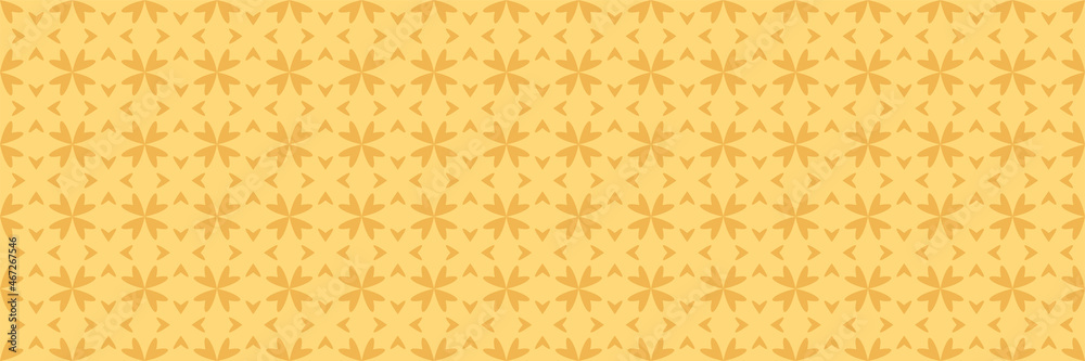 Background pattern with simple ornaments on a yellow background. Seamless background for wallpaper, textures. Background pattern with simple ornaments on a yellow background. Seamless background for wallpaper, textures.