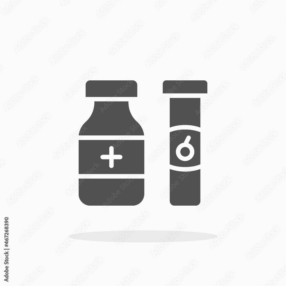 Medicine and Vitamin icon. Solid Glyph black style. Vector illustration. Enjoy this icon for your project. Medicine and Vitamin icon. Solid Glyph black style. Vector illustration. Enjoy this icon for your project.