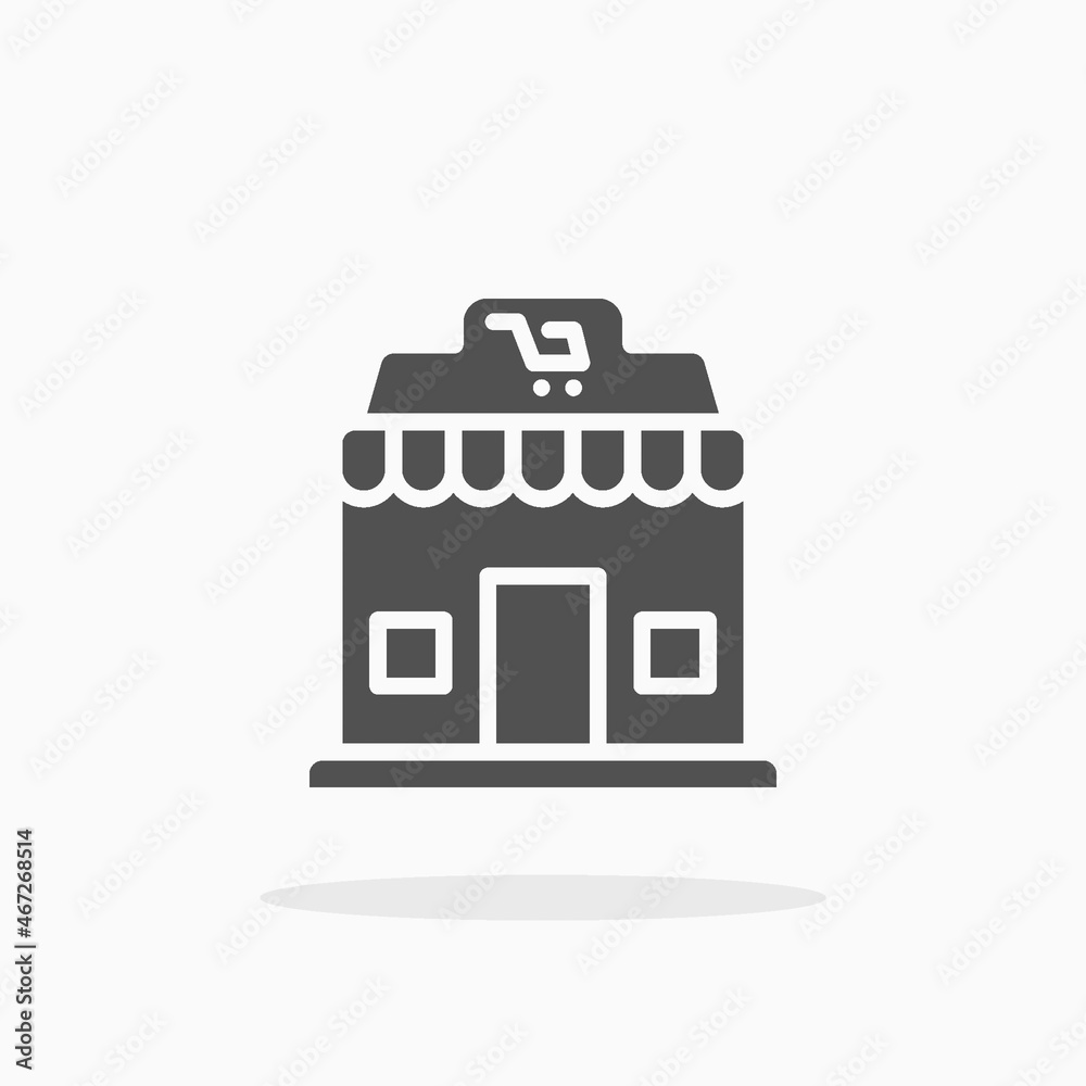 Store icon. Solid Glyph black style. Vector illustration. Enjoy this icon for your project. Store icon. Solid Glyph black style. Vector illustration. Enjoy this icon for your project.