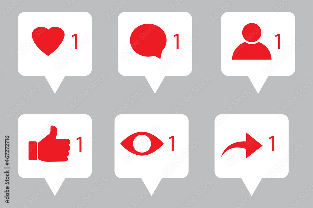 Button for mobile app design. Like message icons, great design for any purposes. Vector illustration. Stock image. Button for mobile app design. Like message icons, great design for any purposes. Vector illustration. Stock image.