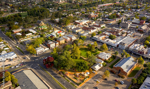Castlemaine Business District - Victory Park View – Central Victoria, Australia photo