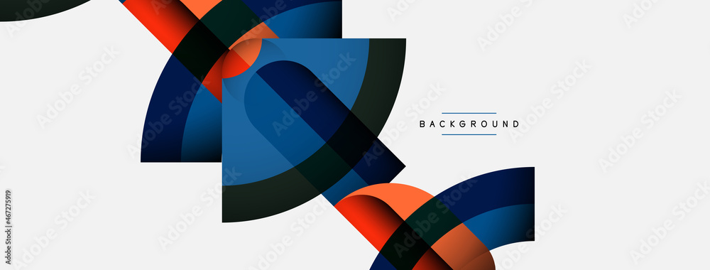 Trendy shapes, color minimal design composition, lines and shadows for wallpaper banner background or landing page Trendy shapes, color minimal design composition, lines and shadows for wallpaper banner background or landing page