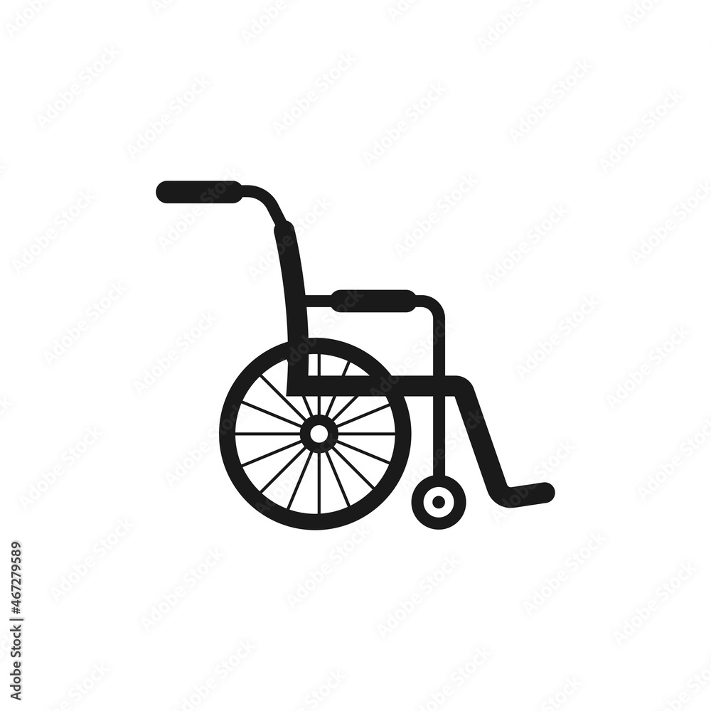 wheelchair icon design template vector wheelchair icon design template vector