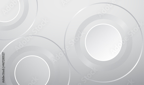 Transparent round circles. Realistic transparent glass in round frame, top view. Flat glass circle. Empty glass dish. kitchenware design element for advertising. Realistic 3d vector illustration
