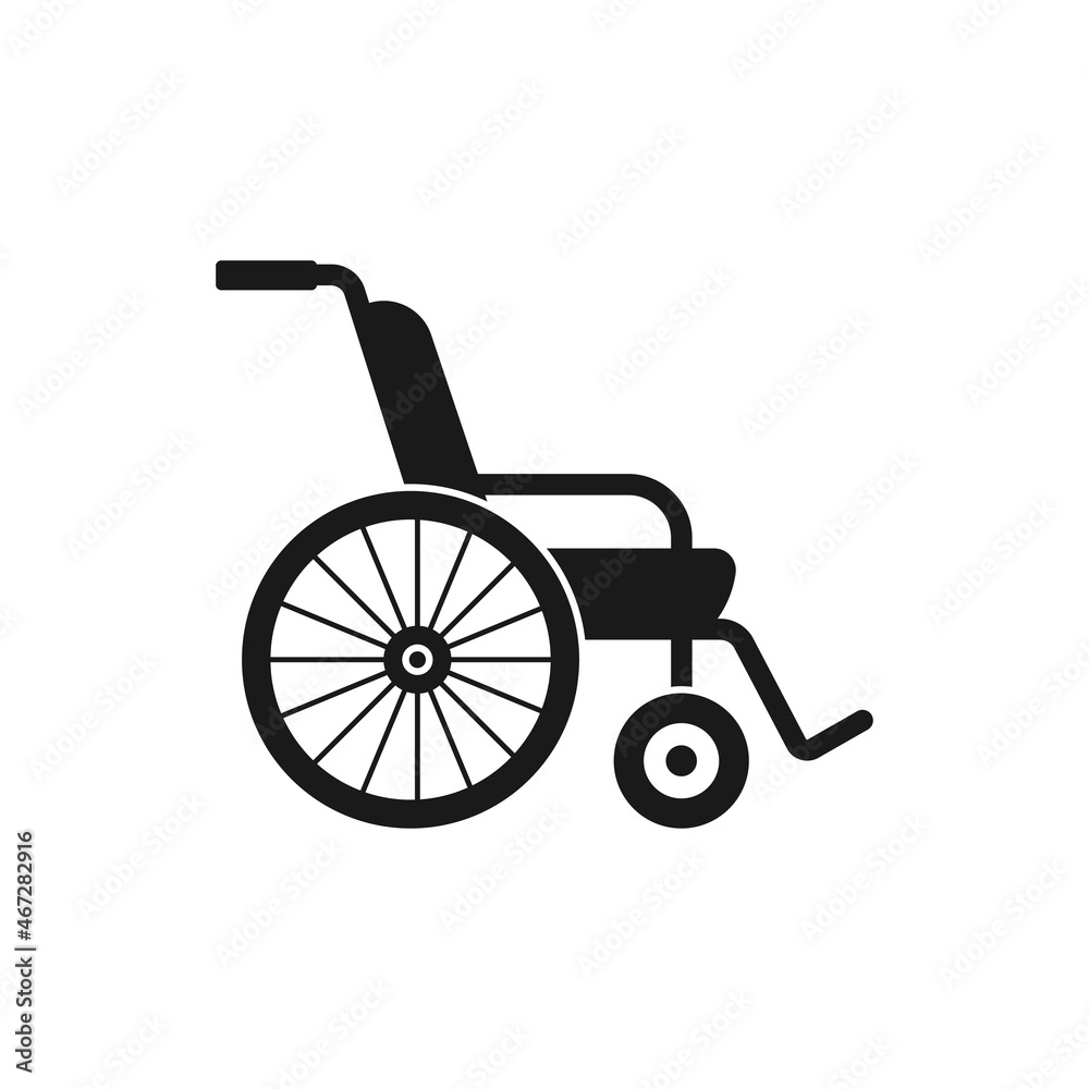 wheelchair icon design template vector wheelchair icon design template vector