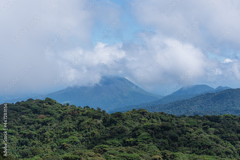 Arenal volcano in Costa Rica