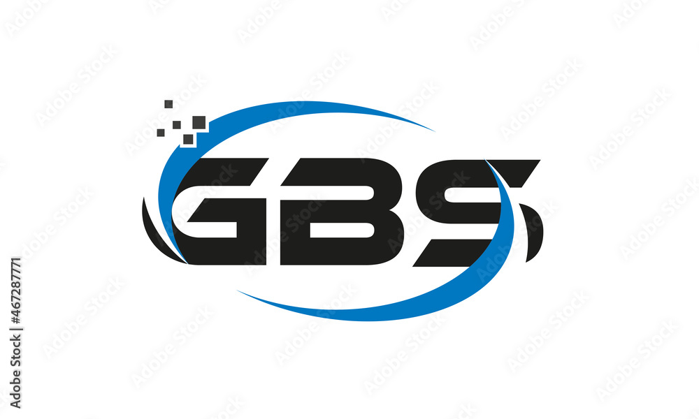 dots or points letter GBS technology logo designs concept vector Template Element dots or points letter GBS technology logo designs concept vector Template Element