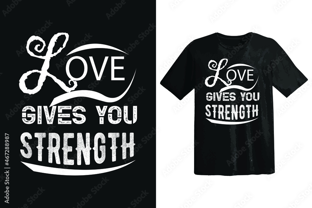 Love Quotes t-shirt design