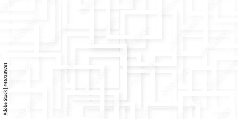 abstract technology background vector EPS, Abstract white box concept background, soft white background.