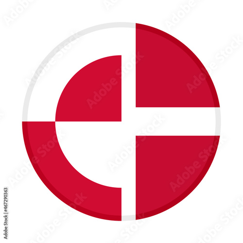 round icon with greenland and denmark flags. vector illustration isolated on white background Free Download round icon with greenland and denmark flags. vector illustration isolated on white background - GFXLoad