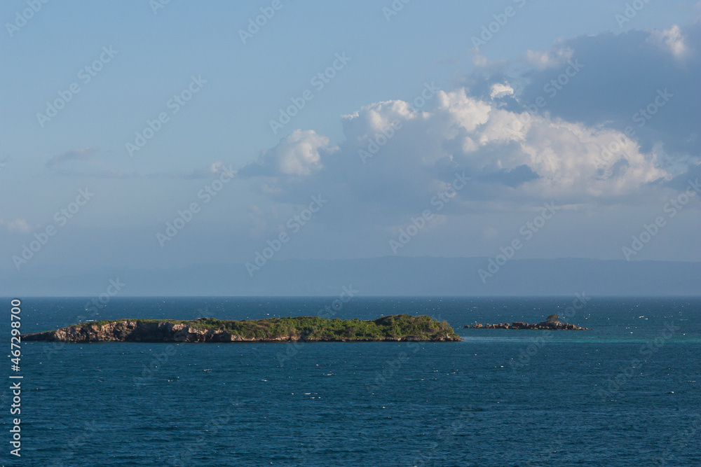 view of the sea from the sea