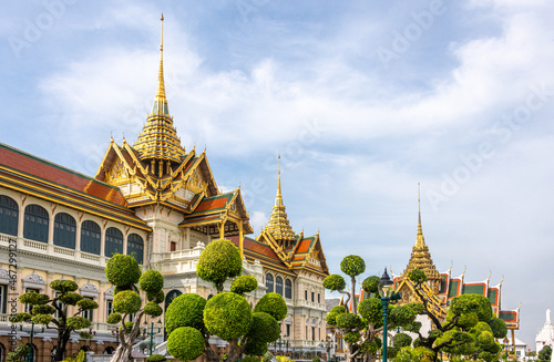 Buildings at the Grand Palace in Bangkok Thailand © Rex Wholster