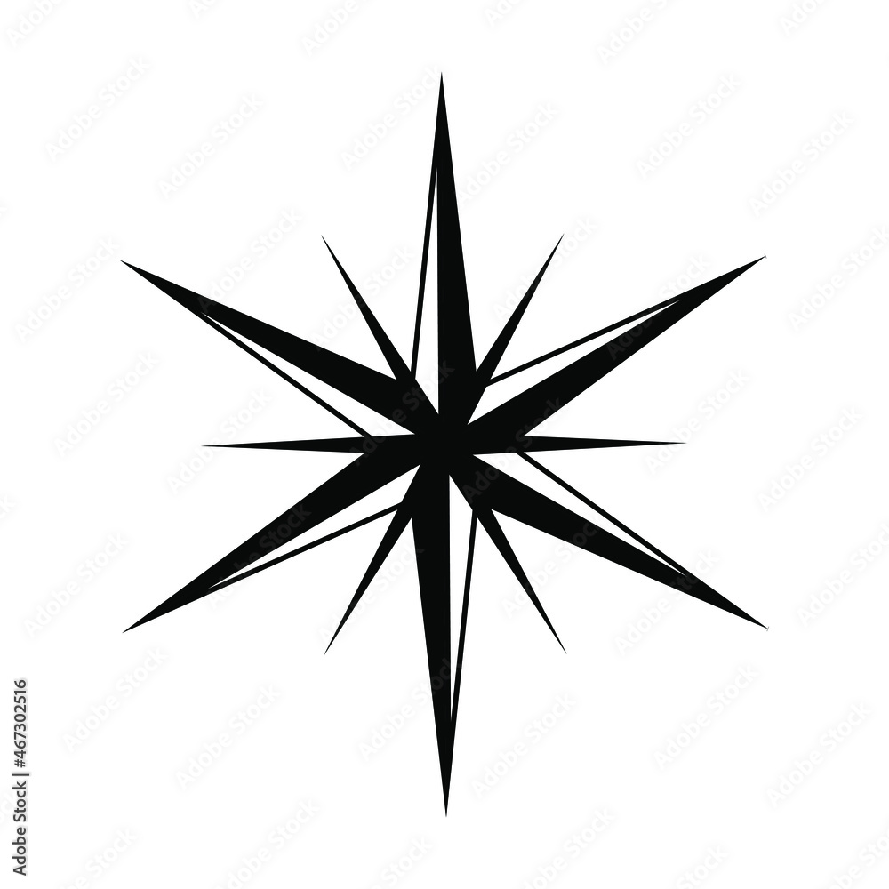black and white compass black and white compass