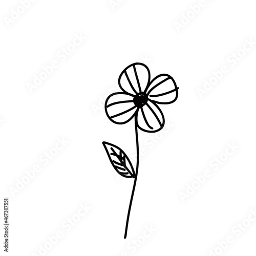 お花のイラスト素材