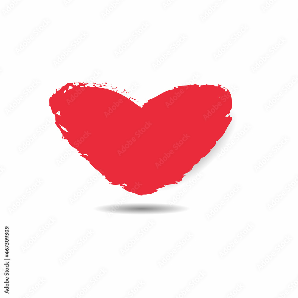 Heart illustrations, Love symbol icon set, love symbol vector