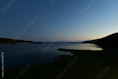 astonishing pictures made after sunset shows nature going to sleep