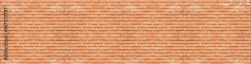 red, orange brick wall, brick background for design