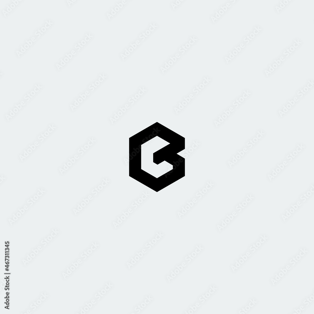 Illustration vector graphic template of letter B logo Illustration vector graphic template of letter B logo