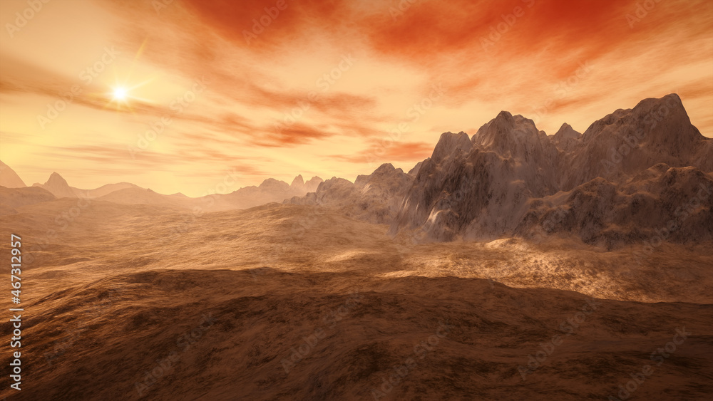 desert fantasy scenery landscape
