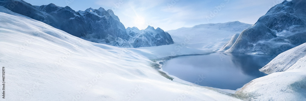 snowy winter landscape