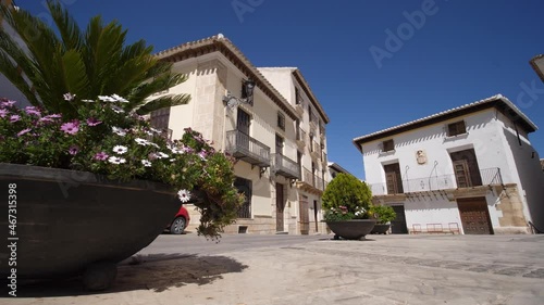 Velez Rubio street in Almeria Spain