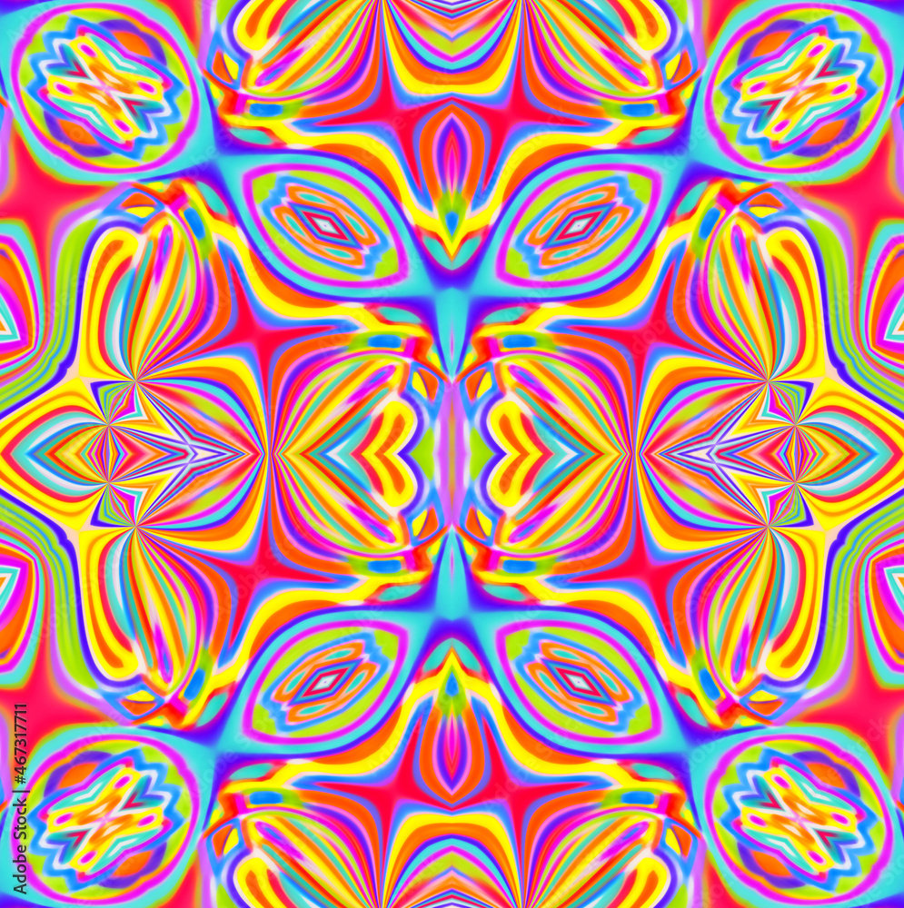 Bright abstract background with bright motley pattern