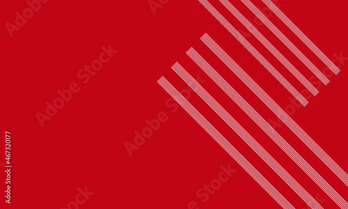 Fototapeta Naklejka Na Ścianę i Meble -  red background with slanted stripes on the sides