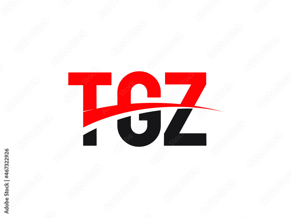 Obraz premium TGZ Letter Initial Logo Design Vector Illustration