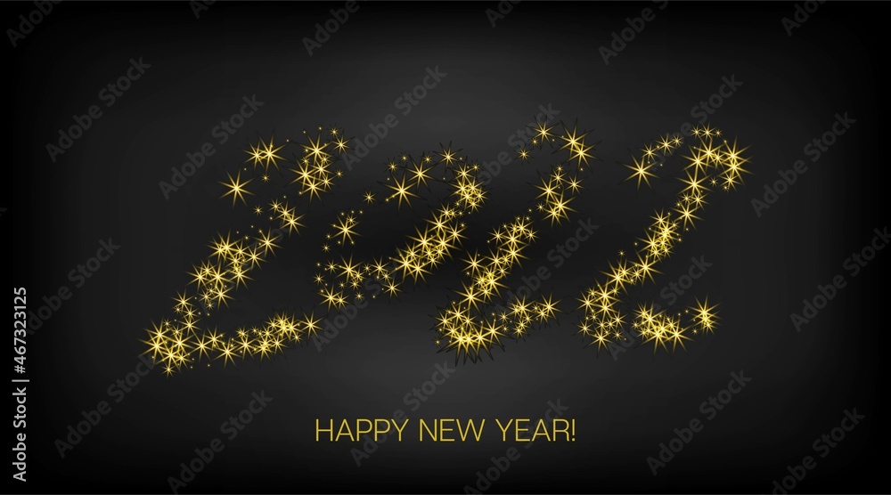 2022 Gold Rich VIP Banner. Happy New Year Cosmic Business Background. Painted 2022 Minimal Logo. Platinum Happy New Year Stardust. Cool Winter Holiday New Year Greeting Card. Golden Brush Shape 2022