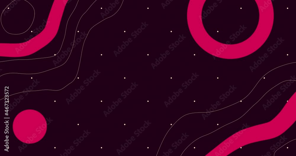 purple dark landing page dots and waving shapes moving seamless loop perfect quality useful for web design and video backgrounds uhd 4k design