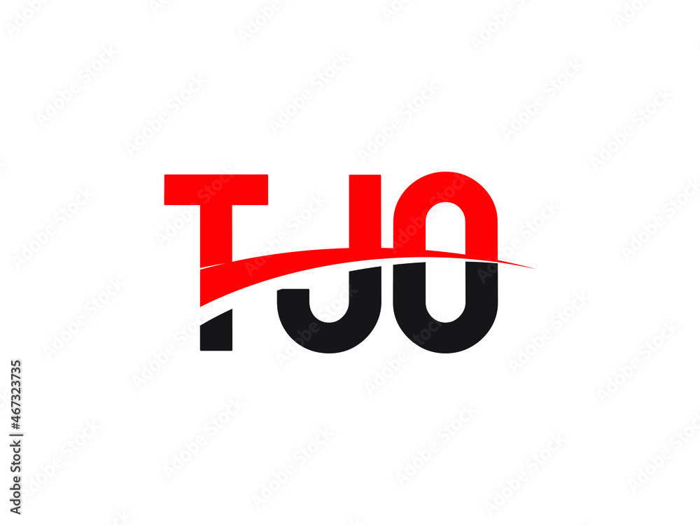 TJO Letter Initial Logo Design Vector Illustration TJO Letter Initial Logo Design Vector Illustration