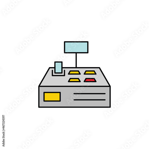 Money case icon vector design flat