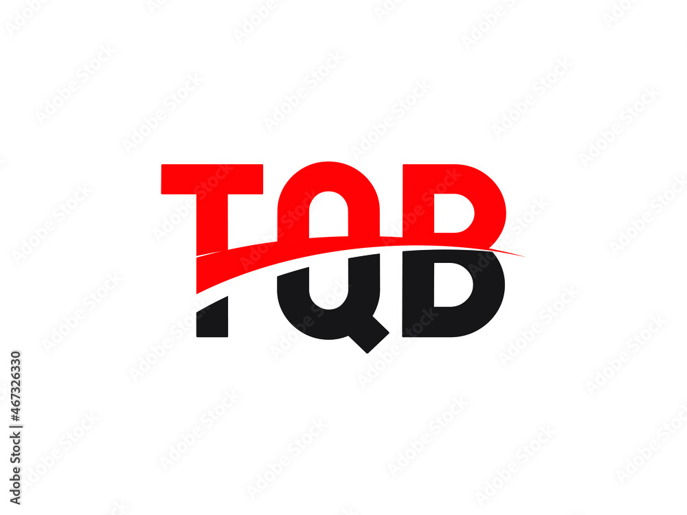 TQB Letter Initial Logo Design Vector Illustration TQB Letter Initial Logo Design Vector Illustration