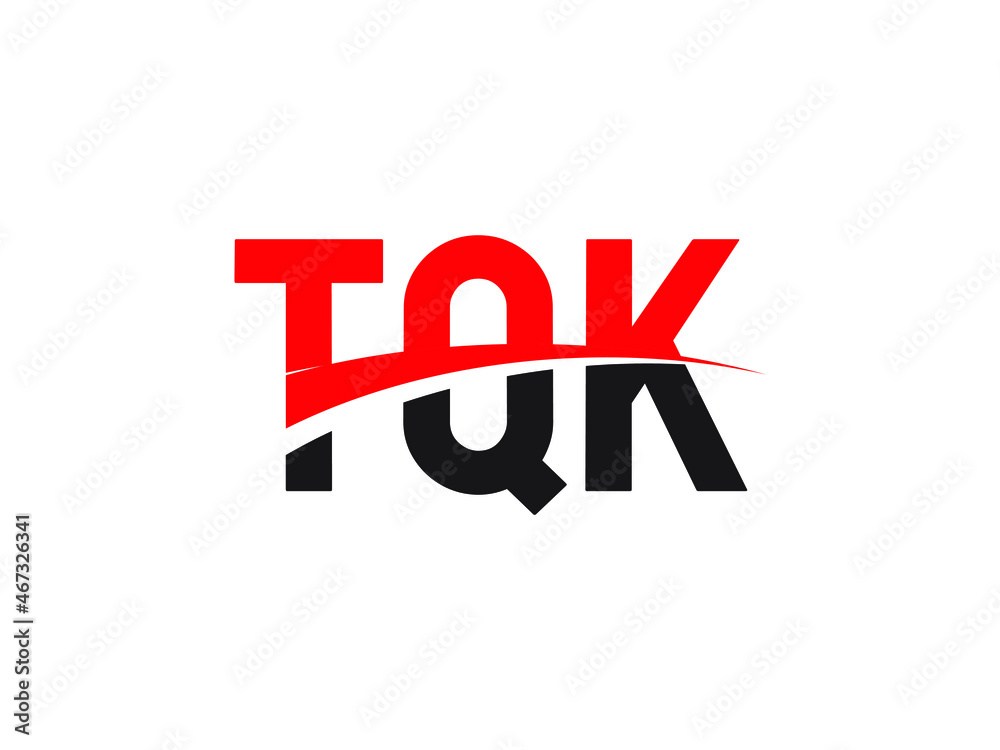 TQK Letter Initial Logo Design Vector Illustration TQK Letter Initial Logo Design Vector Illustration