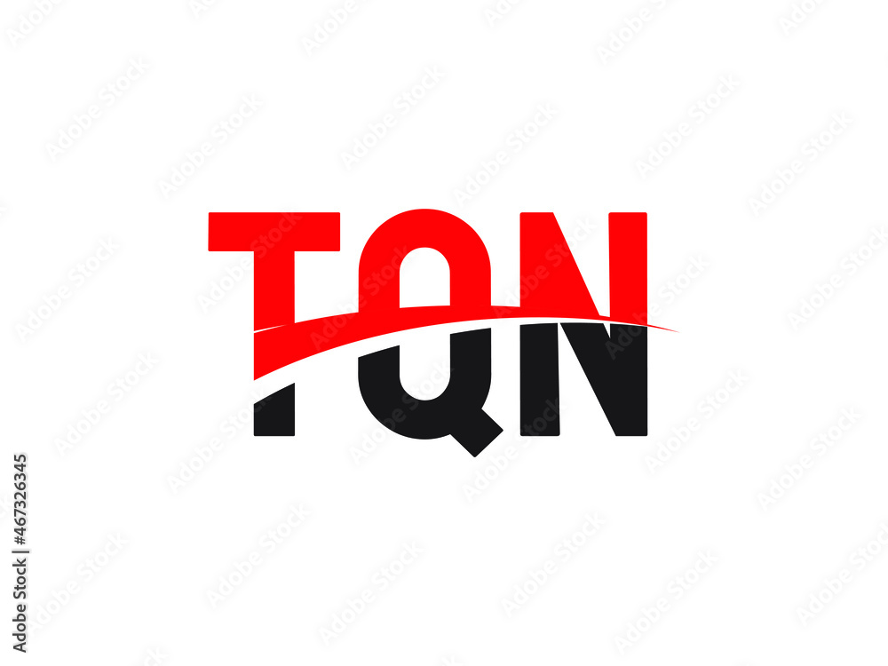 TQN Letter Initial Logo Design Vector Illustration