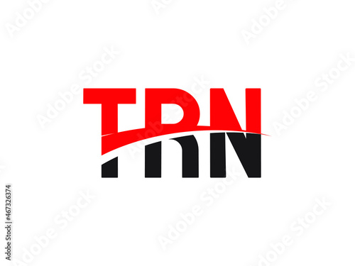 TRN Letter Initial Logo Design Vector Illustration