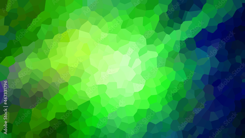 Obraz premium Green Blue Mosaic Abstract Texture Background , Pattern Backdrop Wallpaper
