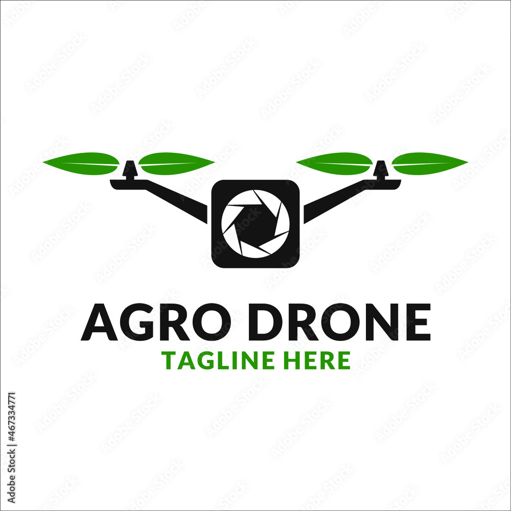 Vecteur Stock Drone Agriculture logo icon | Adobe Stock