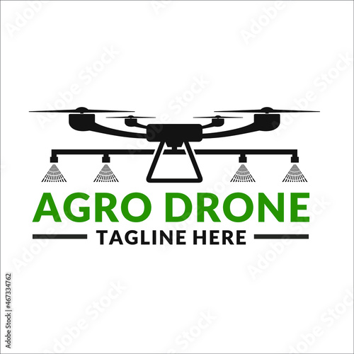 Drone Agriculture logo icon 