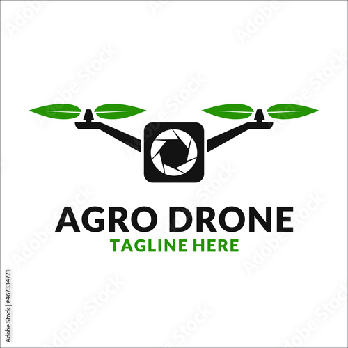 Drone Agriculture logo icon 