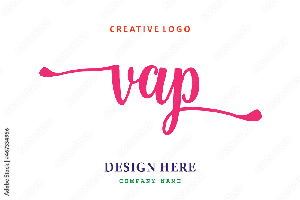 VAP lettering logo is simple, easy to understand and authoritative VAP lettering logo is simple, easy to understand and authoritative