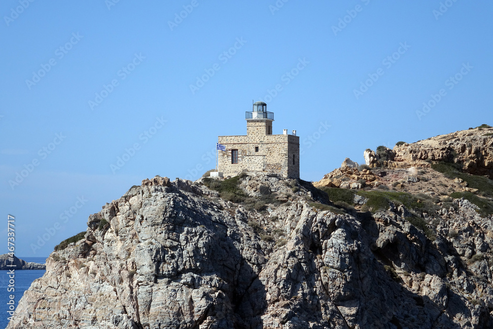 Greece.The lighthouse of Naxos