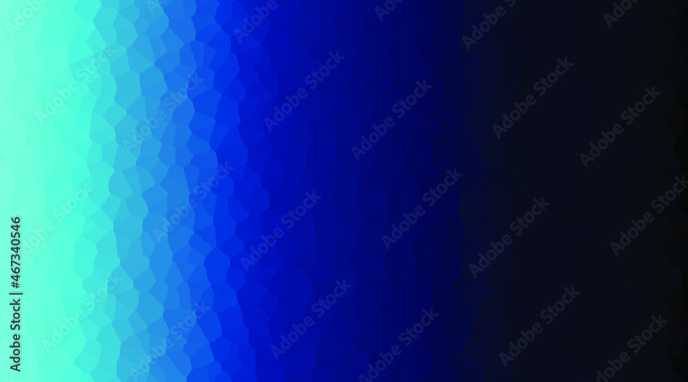 Blue low poly abstract background