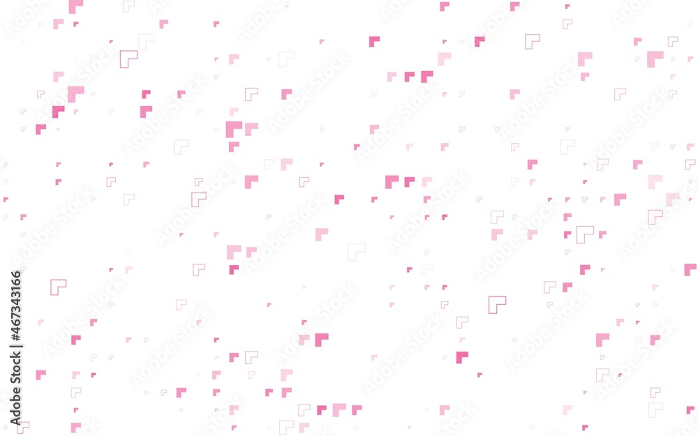 Fototapeta Light background, random minimalist abstract illustration vector for logo, card, banner, web and printing