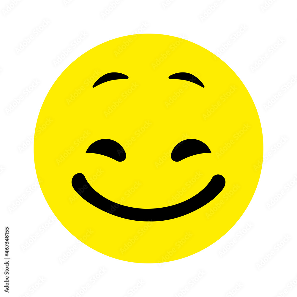 Smiley face. Emoji icon vector. Emoticon sign. Positive emotions. Vector illustration. Smiley face. Emoji icon vector. Emoticon sign. Positive emotions. Vector illustration.