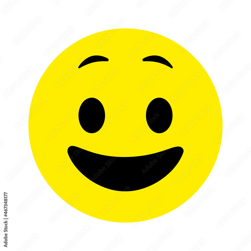 Smiley face. Emoji icon vector. Emoticon sign. Positive emotions. Vector illustration. Smiley face. Emoji icon vector. Emoticon sign. Positive emotions. Vector illustration.