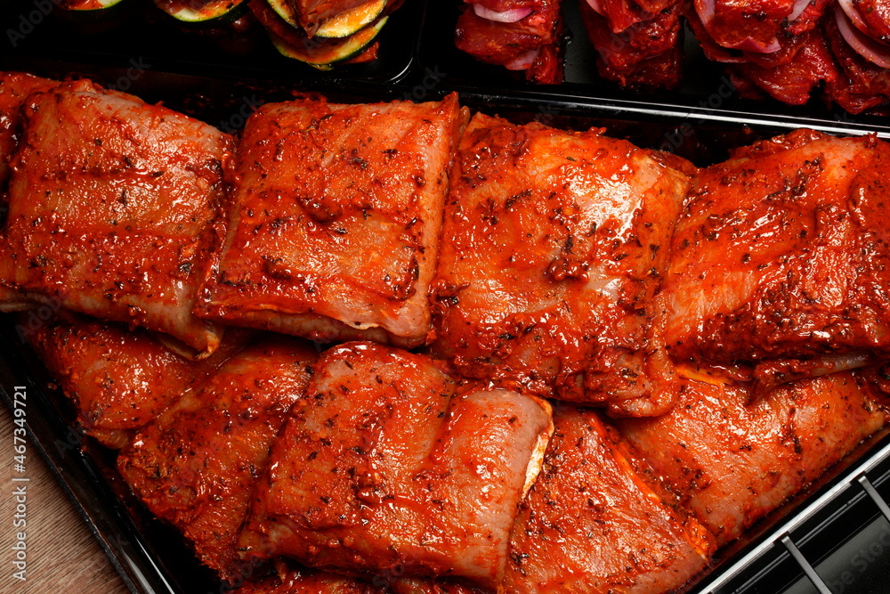 Gefüllte Schweinefilets