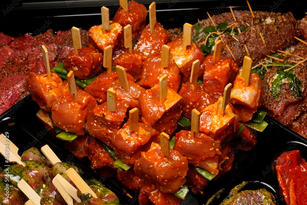 Grillspieße Geflügel