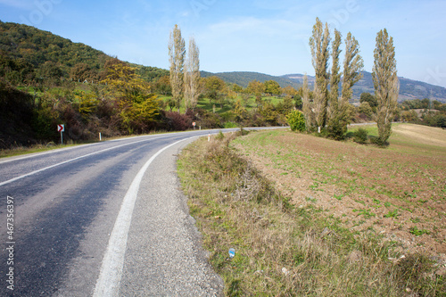 road to the mountains